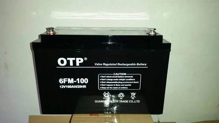 OTP铅酸蓄电池12V100AH 6FM-100直流屏UPS太阳能