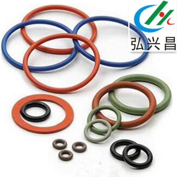定制 氟硅橡胶O型圈 FVMQO形圈 低电阻碳基导电硅橡胶圈