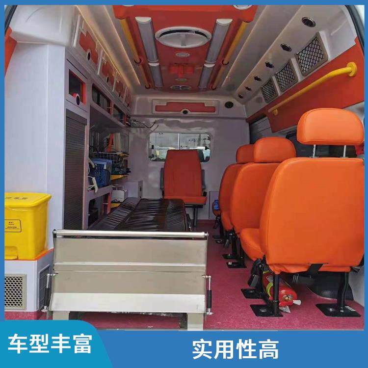 九江长途救护车出租电话 租赁流程简单