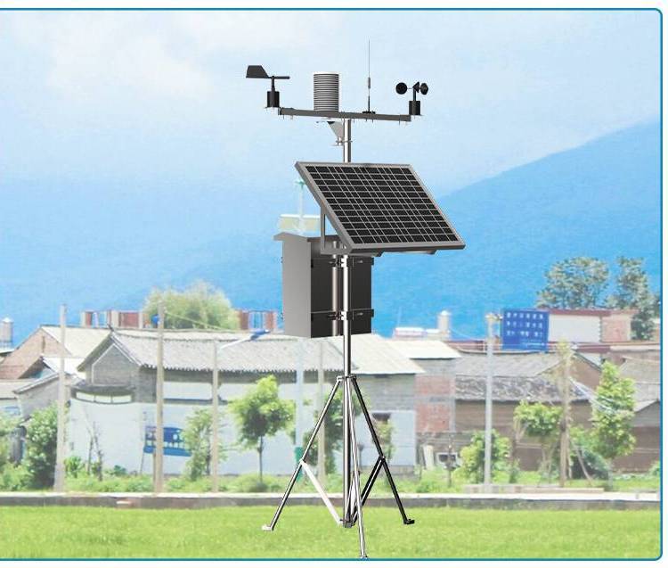 农业气象观测仪 ，室外无线温湿度风速环境监测仪