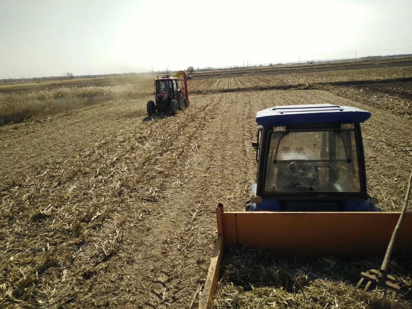 小型秸秆回收机