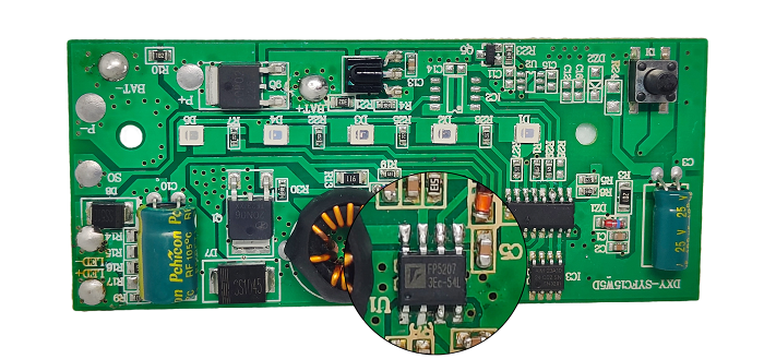 太陽(yáng)能控制器5207 PCB（1）