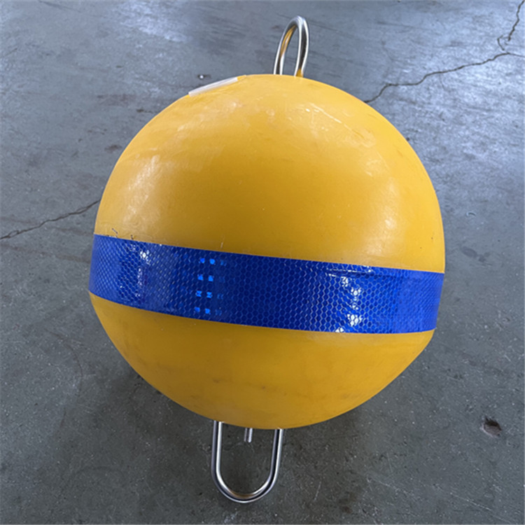 锚固定位警示浮球天蔚PE不锈钢拉环浮漂