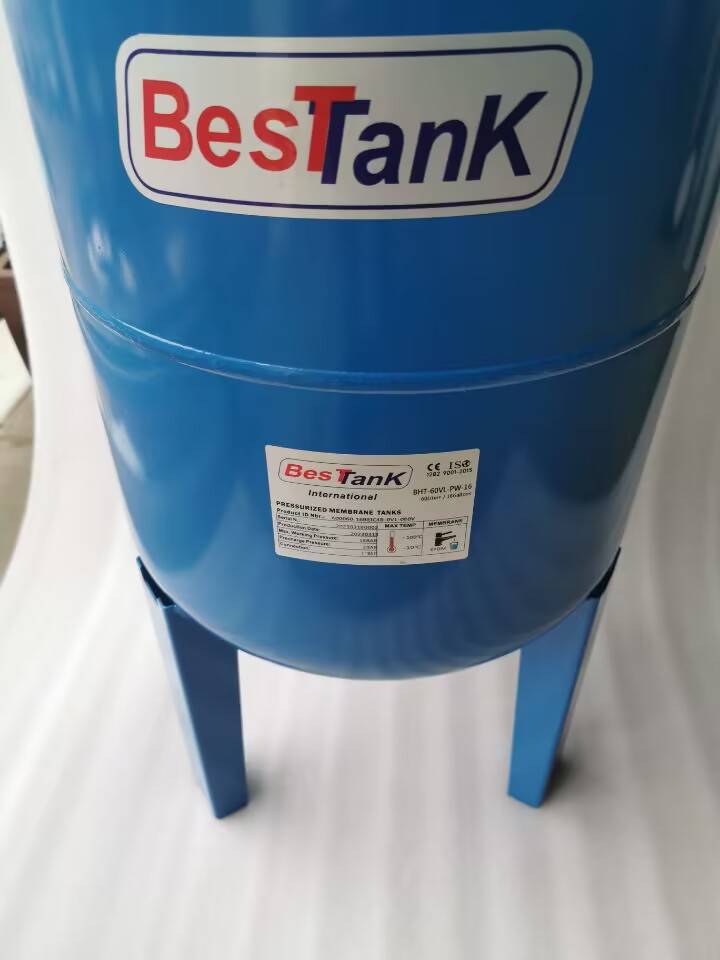 土耳其贝斯特压力罐BHT-100VL-PW-10 闭式采暖系统膨胀罐100L，10bar气压罐