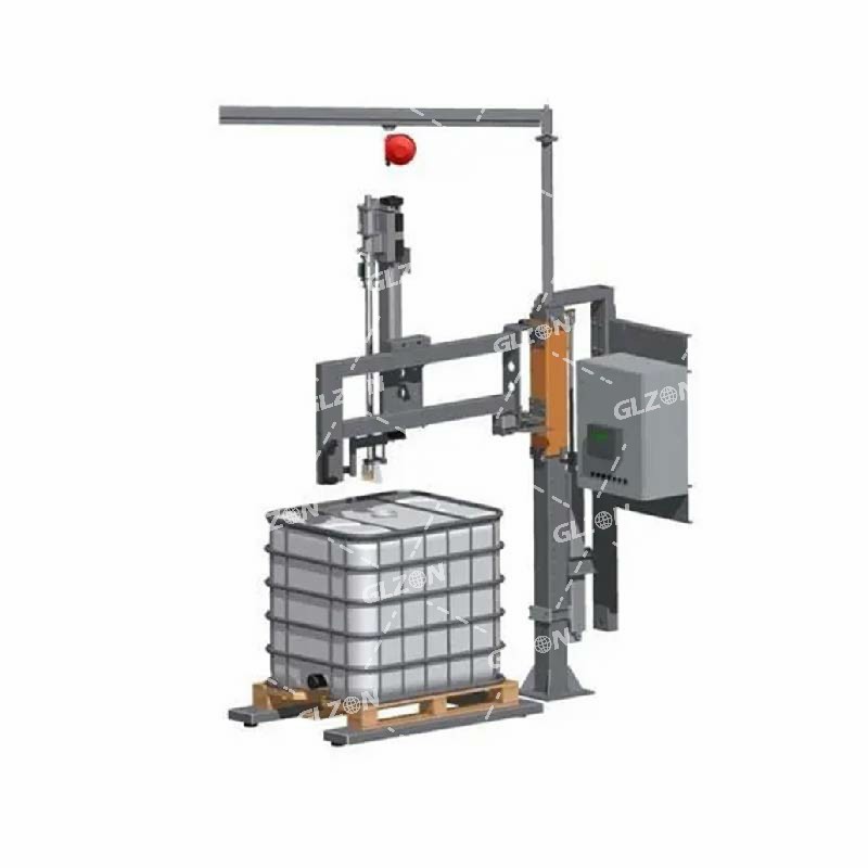 1000公斤IBC吨桶自动装桶灌装机 陶瓷墨水灌装机自动灌装设备
