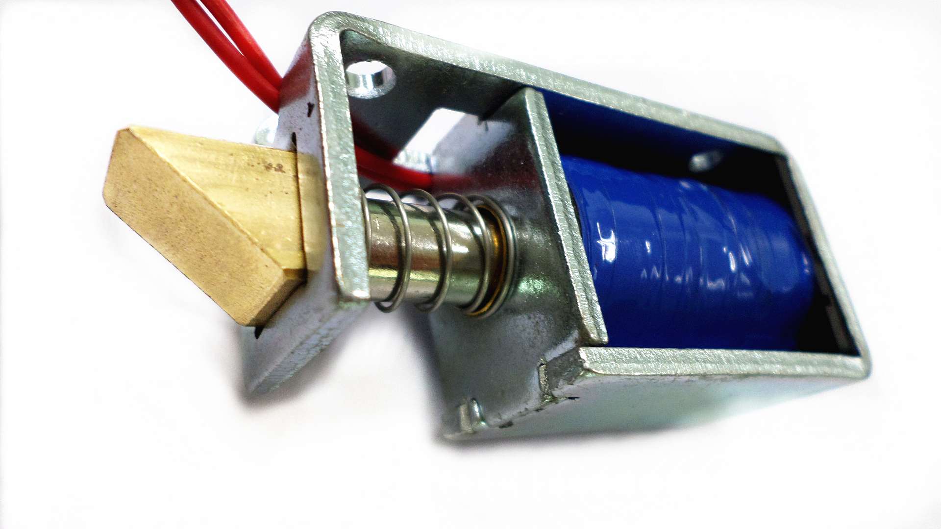 DSU1055冷冻箱柜电控锁电动抽屉柜锁12v单双线可定制