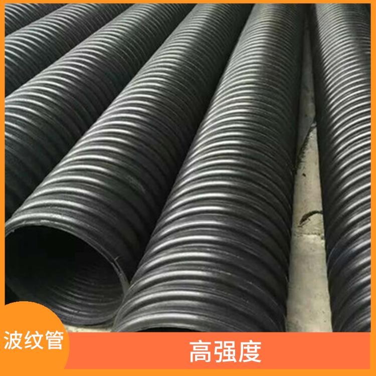 HDPE雙壁波紋管 質(zhì)量輕 不結(jié)垢性