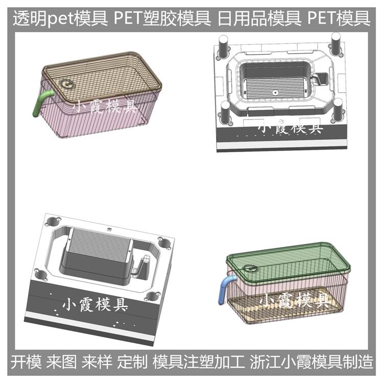 黄岩大型模具公司 透明PS塑料盒模具 透明PMMA塑料盒塑料模具 供应商