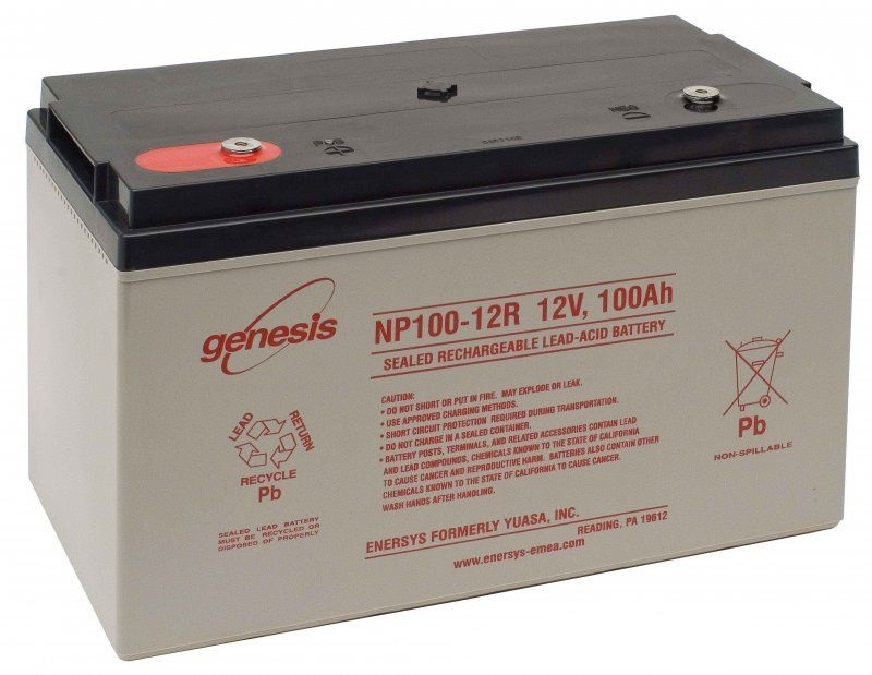 genesis霍克蓄电池NP100-12RFR消防12V100AH直流屏
