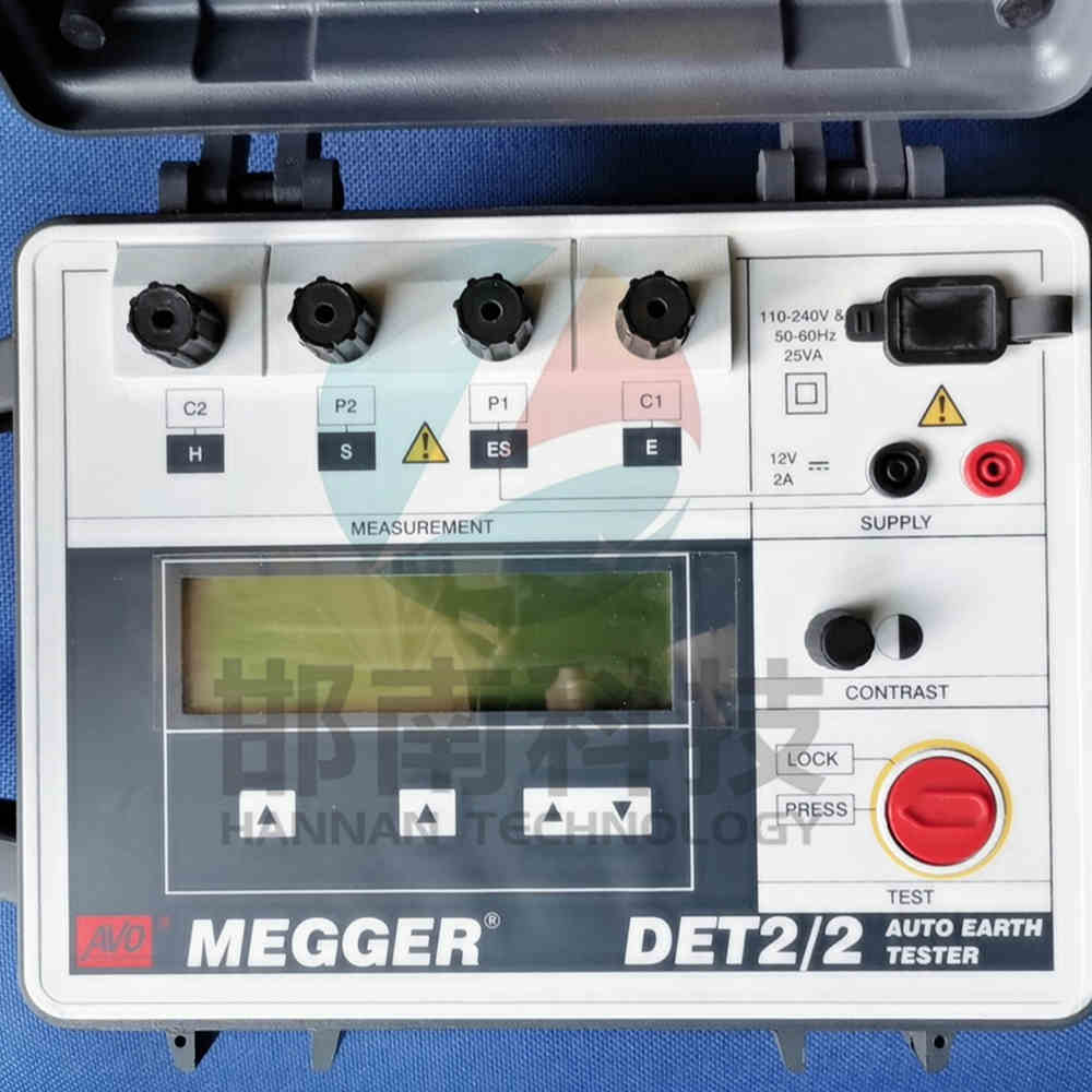 DET2/2大地网变频接地电阻测试仪厂家Megger产地英国附件顺丰包邮