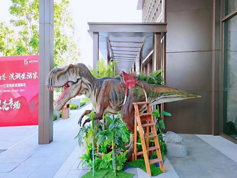 大型仿真恐龙模型出售 电动机械恐龙模型出租 景区互动道具租赁