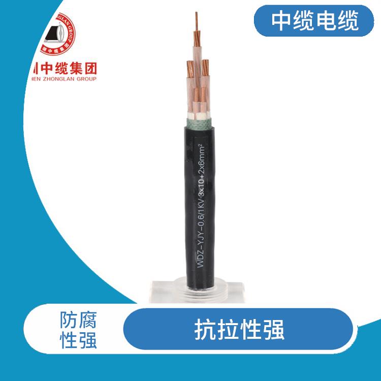 深圳中缆YJV-5X4电缆 坚固耐用 连接简单