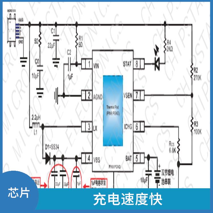 能量轉(zhuǎn)換效率高 智浦芯微充電芯片