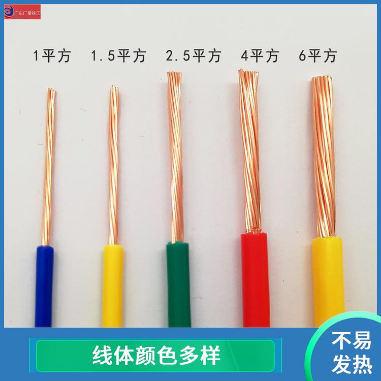广星珠江BYJ-交联环保铜芯电线 足米足方 使用寿命长