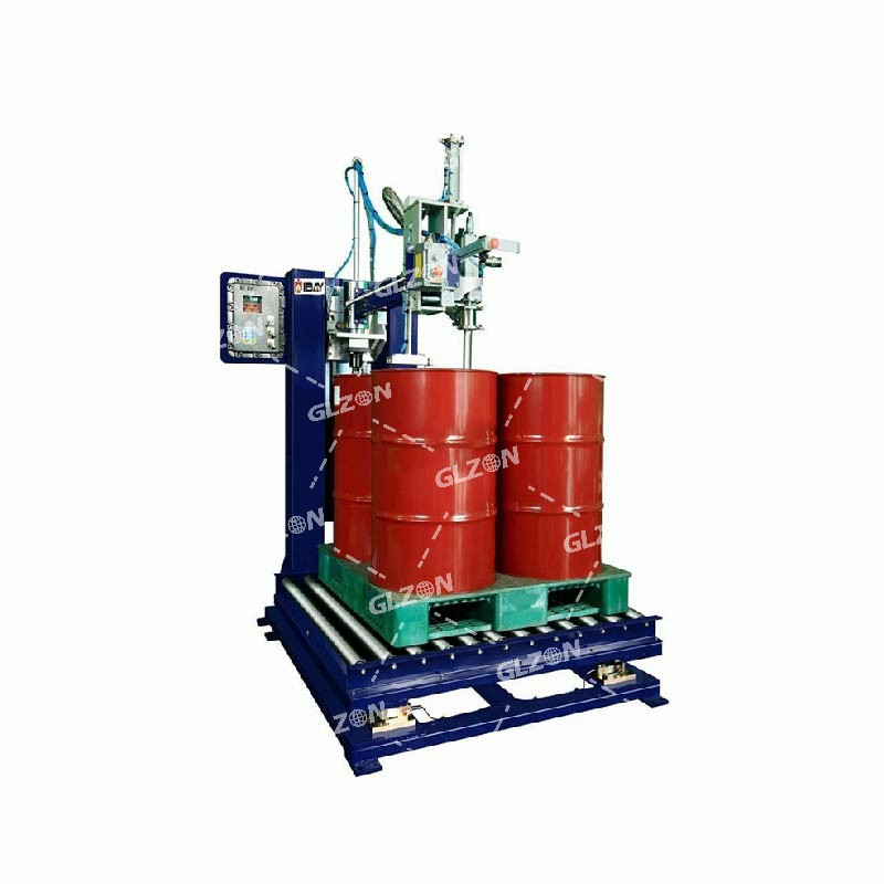 摆臂式灌装机-208公斤甘油灌装机设备生产工厂