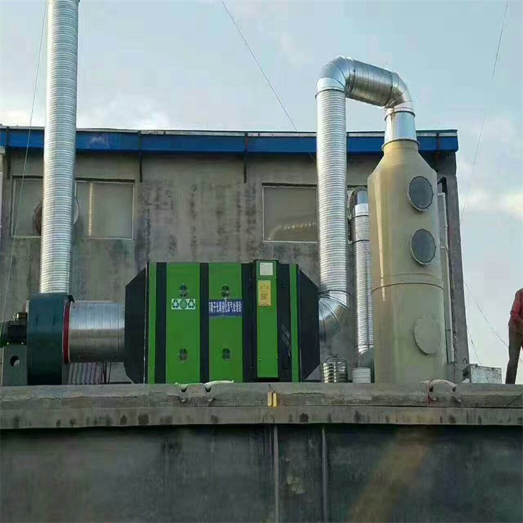 深圳罗湖电子厂废气处理设备
