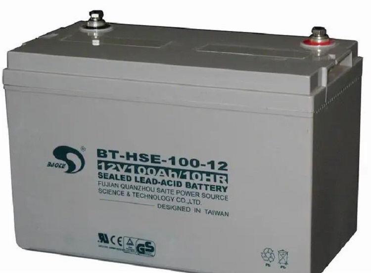 赛特BT-HSE-100-12免维护直流屏12V100AH 机房蓄电池