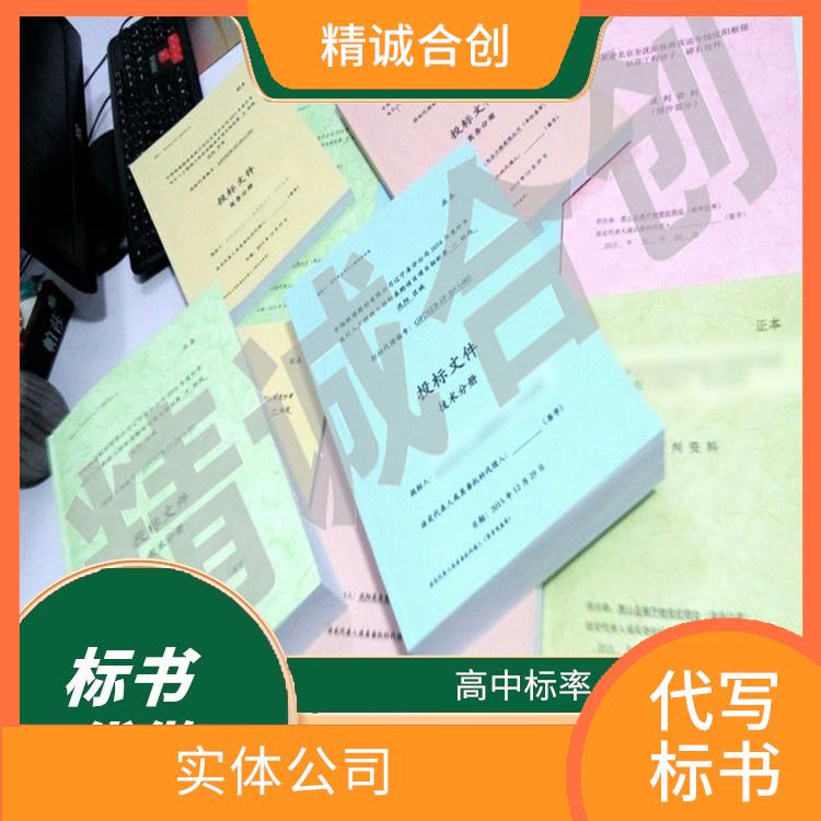 教育标书代写 广州精诚合创 专业可靠