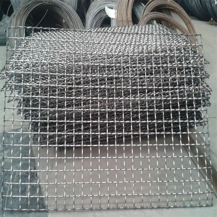 3米锰钢编织筛网|45号黑钢筛网|65锰钢筛网