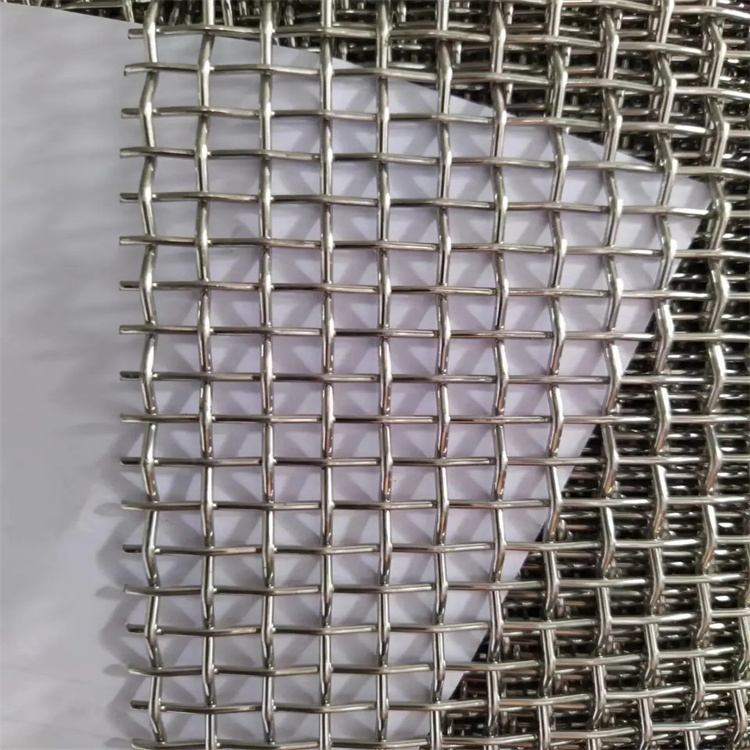 16目5mm钢丝编织网片|锰钢振动筛网片|工程建筑铺设铁网