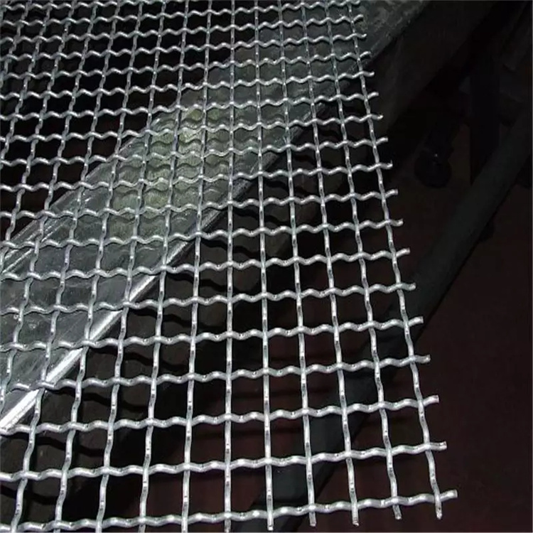 乐博耐高温不锈钢筛网|白钢编织压花网|铁丝振动矿筛网