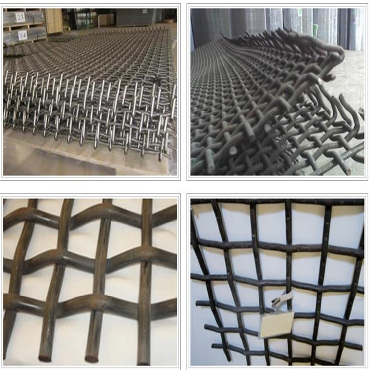 乐博不锈钢产床钢丝网|桥梁施工钢丝网|黑钢丝编织矿筛网