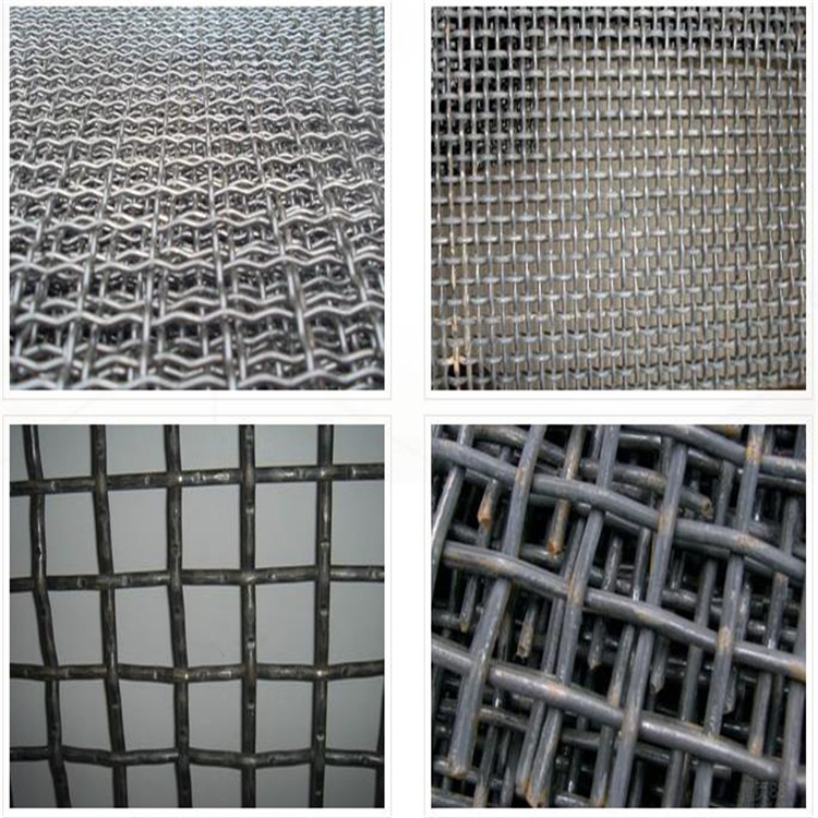 乐博锰钢编织筛网|45号黑钢筛网|65锰钢筛网
