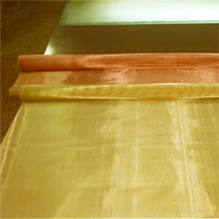 河北铜丝布厂家|恩施药材筛分平纹铜网|高强度防腐蚀黄铜网