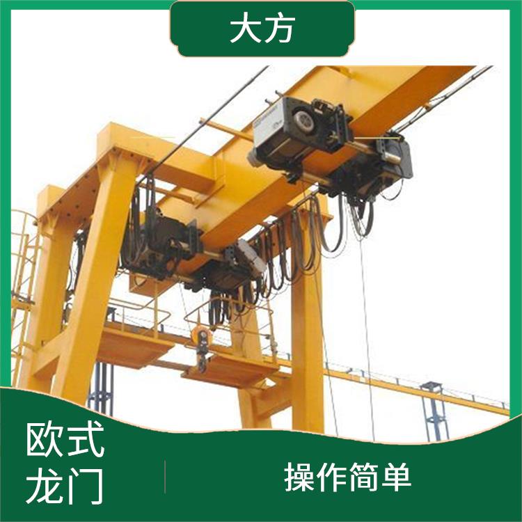 欧式龙门行车 操作简单 吊重能力强