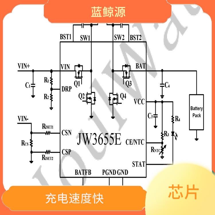 杰华特充电芯片 集成度高 支持多种充电模式