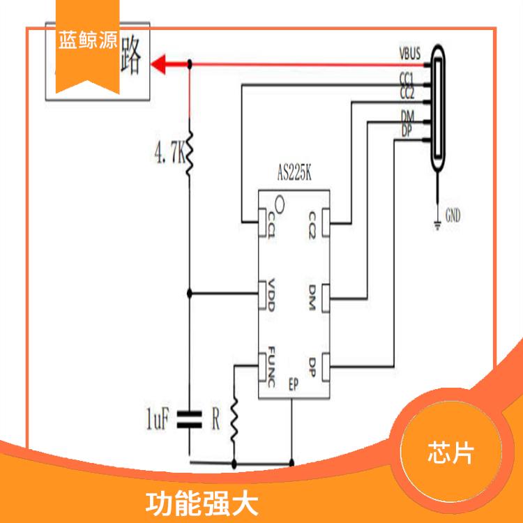 快充受電端協(xié)議芯片 靈敏度好 采用低功耗設計