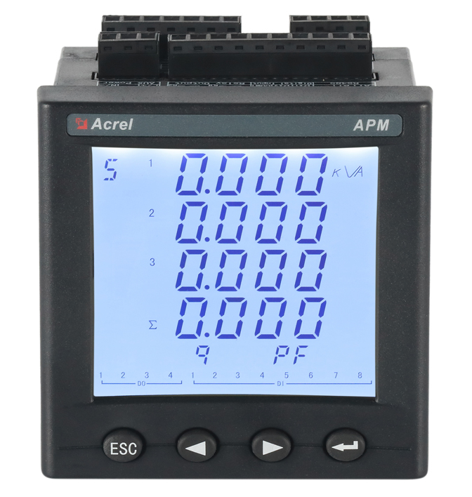 安科瑞 APM8系列全功能谐波型网络电力仪表 电网供电质量综合监控