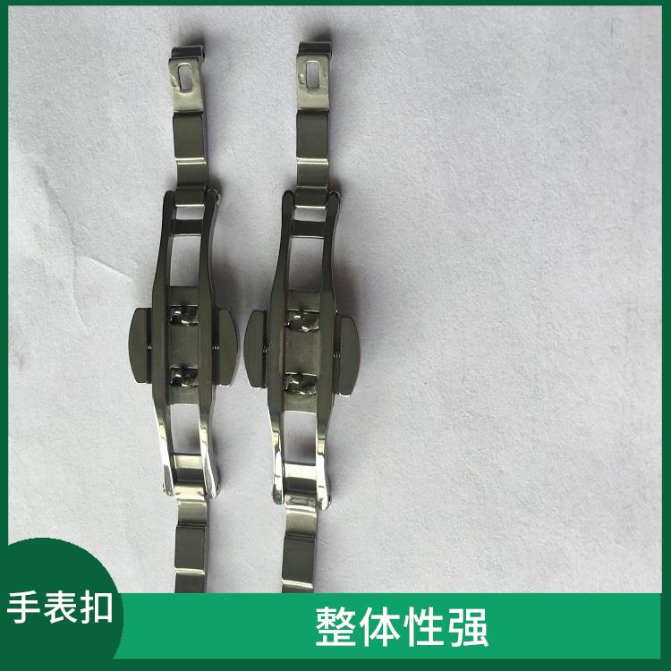 手磨抛光304不锈钢蝴蝶双按手表扣生产厂家 不易变形 易于使用