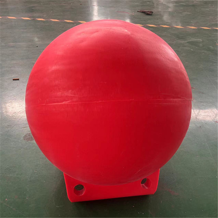 400mm聚乙烯材质浮球 水上分界线漂浮球