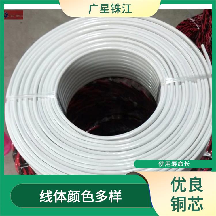 广星珠江RVV-护套软电缆铜芯地拖线 颜色多样 阻燃防老化