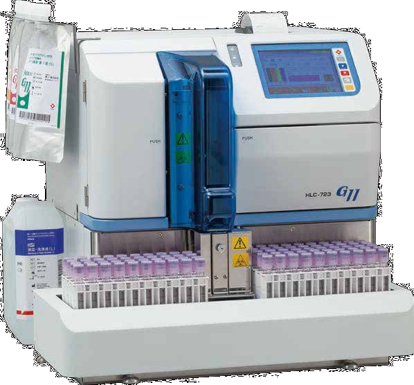 日本东曹全自动糖化血红蛋白分析仪HLC-723G11