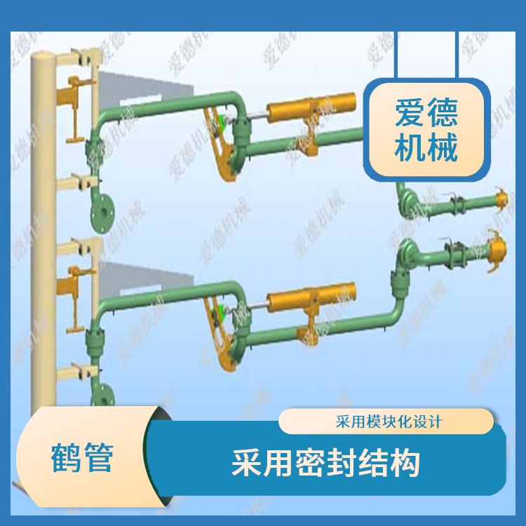 臺(tái)州液氨液化氣鶴管愛德石化機(jī)械有限公司 采用密封結(jié)構(gòu) 能夠有效地防止氣體泄漏