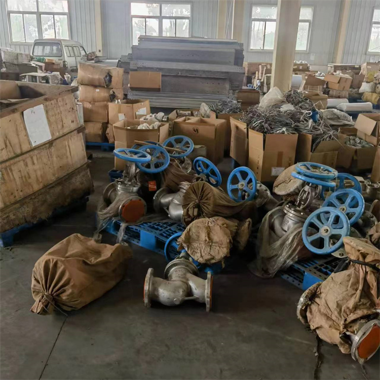 回收化工厂备件 制药厂备件 打包回收整体备件仓库