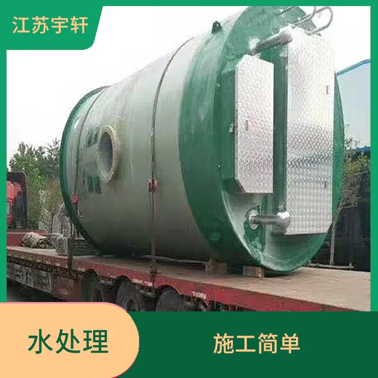 一体化玻璃钢污水泵站 自控程度高 在使用过程中不泄漏污水