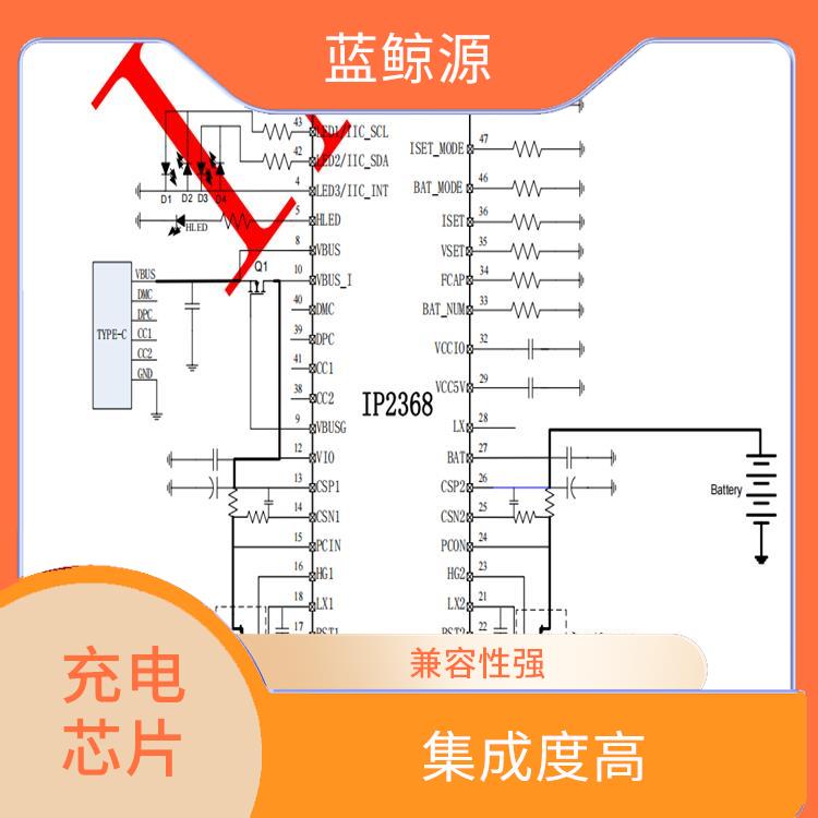 英集芯IP2368 能确保设备的安全运行 具有通信接口