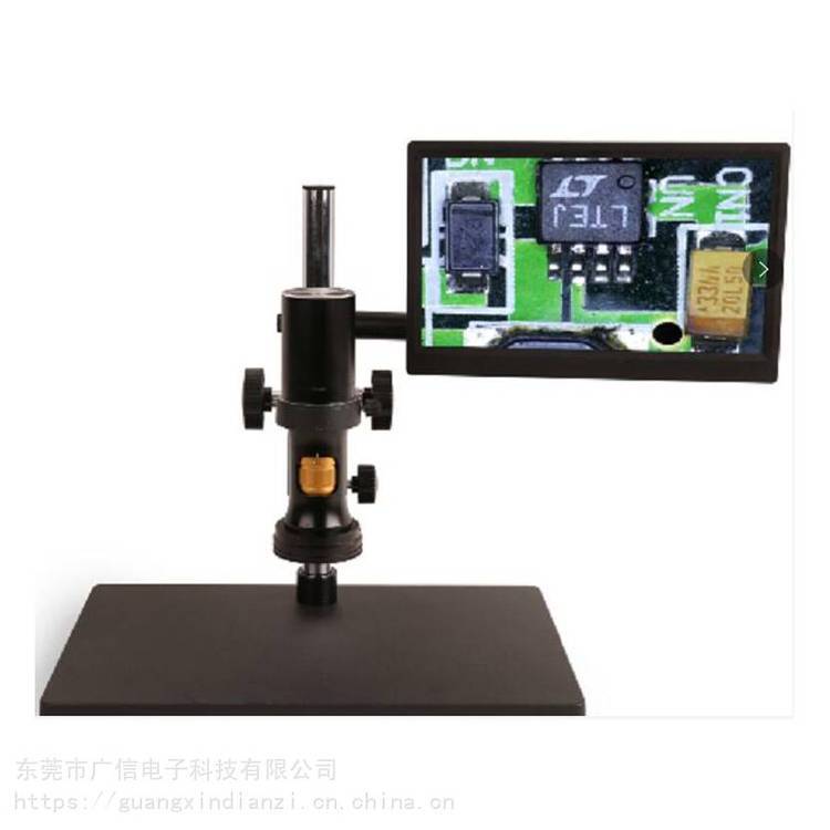 供应500万像素 HDMI高清 视频测量 数码显微镜 厂家