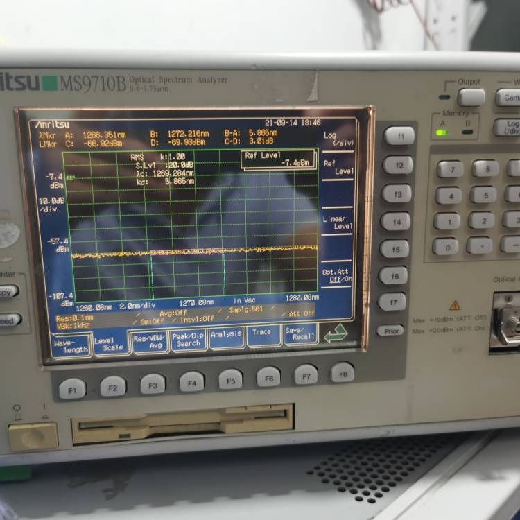 二手 供应 出售Anritsu安立MS9710A 光谱分析仪