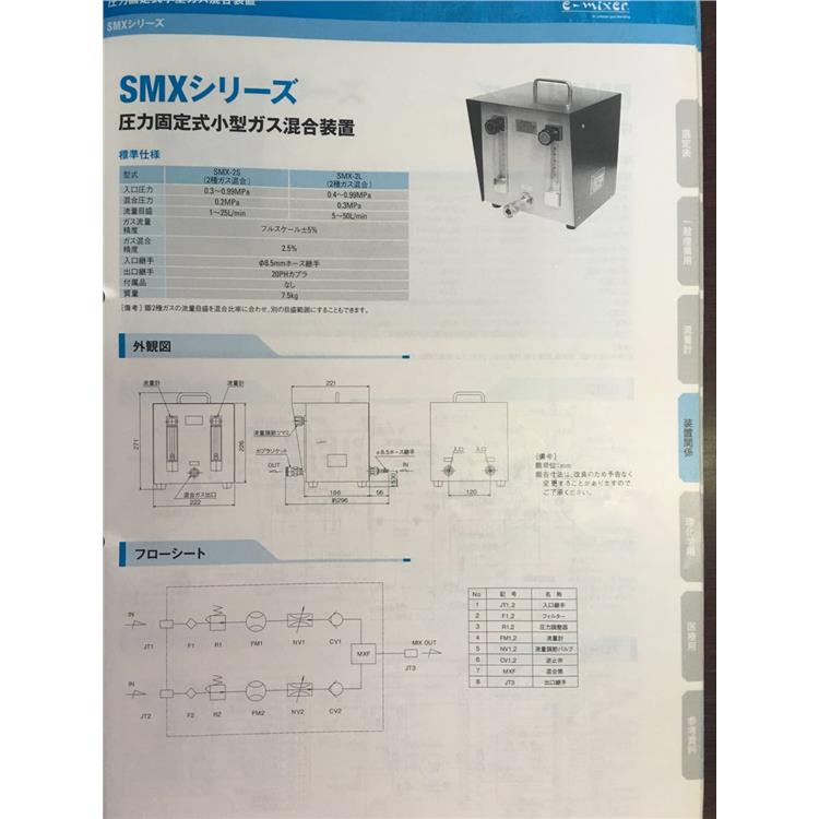 南京供应日本CROWN气体混合配比器SMX-2S生产厂家 诚信合作