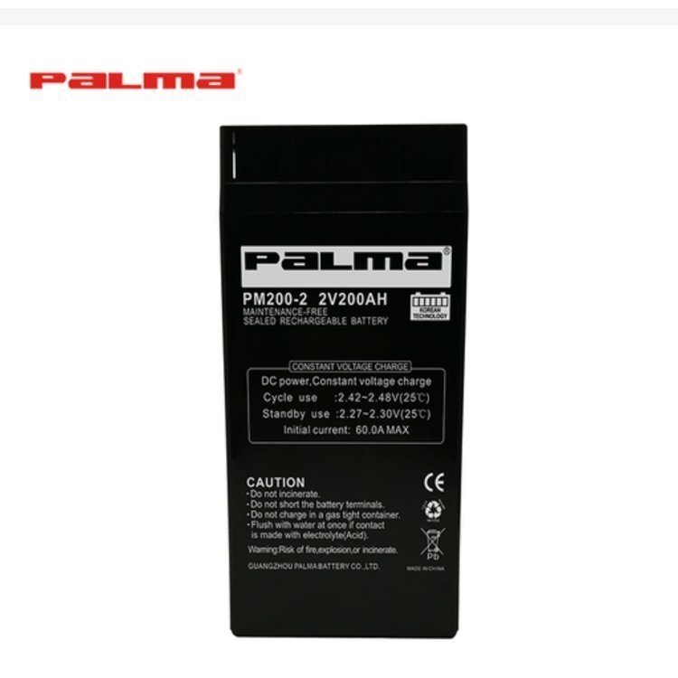 PALMA蓄电池PM400-2 八马铅酸电池2V400AH电厂应急