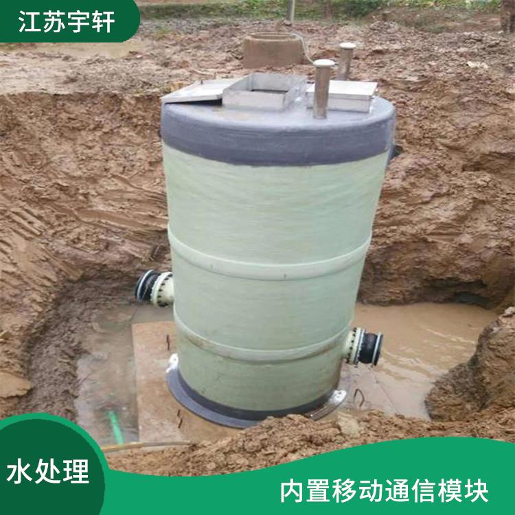玻璃钢一体化泵站 自控程度高 实现无人值守控制系统