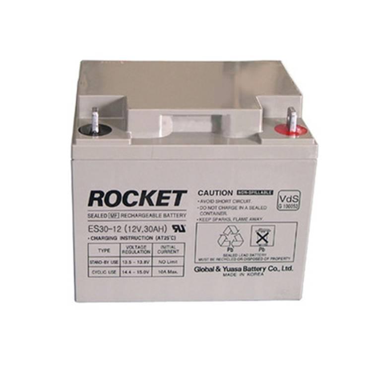 韩国火箭 ROCKET ES30-12 12V30AH 消防 医疗 直流屏仪器