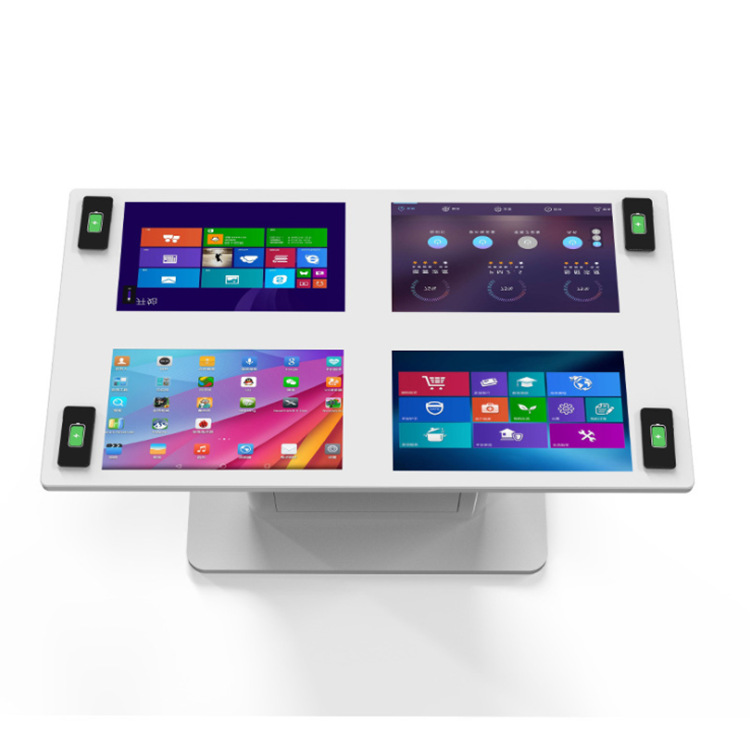 21.5寸多屏触摸茶几 多功能电容触摸桌触控一体机 互动游戏桌餐桌