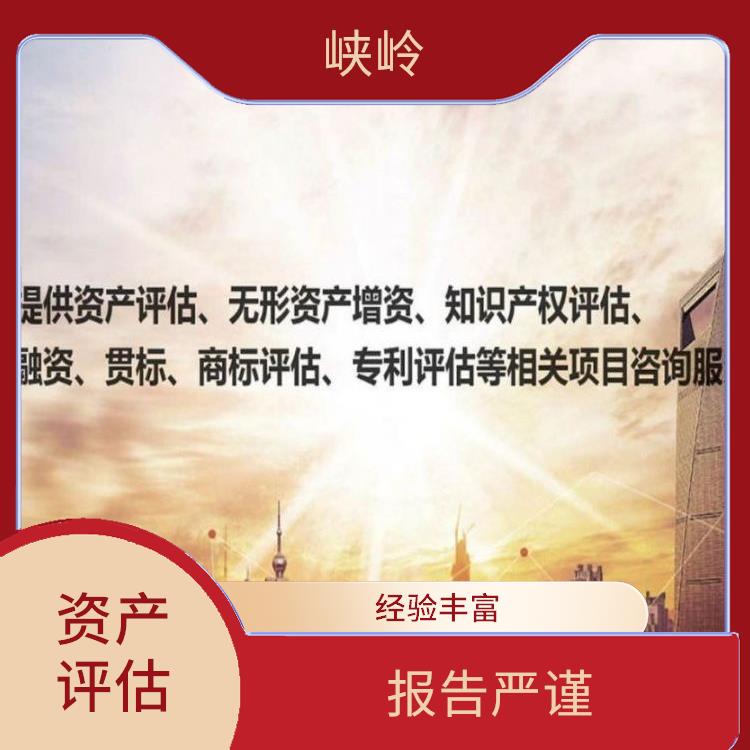 资阳资质价值评估公司 可靠性较高