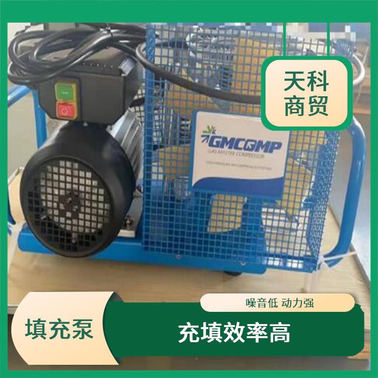 粮库熏蒸空呼气瓶填充泵GMC100移动式高压充气泵 可选自动控制功能