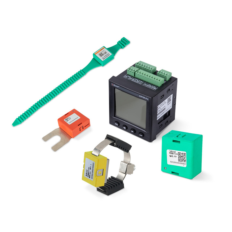 安科瑞ATE200表带式无线测温传感器电池供电型母排测温